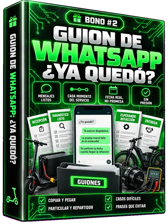 Bono 2: Guion de WhatsApp: ¿Ya Quedó?